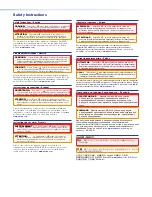 Preview for 2 page of Extron electronics TLP Pro 1220MG User Manual