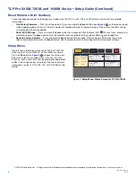 Preview for 6 page of Extron electronics TLP Pro 525M seriesl Setup Manual