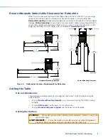 Предварительный просмотр 16 страницы Extron electronics TouchLink TLP 350CV User Manual