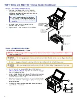 Preview for 4 page of Extron electronics TouchLink TLP 710CV Setup Manual