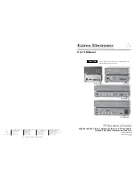 Extron electronics TP R 15 HD A User Manual preview