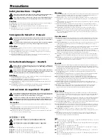 Preview for 2 page of Extron electronics TPX 88 User Manual