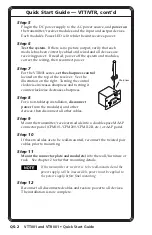 Предварительный просмотр 6 страницы Extron electronics Twisted Pair Receiver VTR001 User Manual