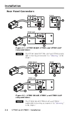 Предварительный просмотр 14 страницы Extron electronics Twisted Pair Receiver VTR001 User Manual