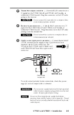 Предварительный просмотр 15 страницы Extron electronics Twisted Pair Receiver VTR001 User Manual