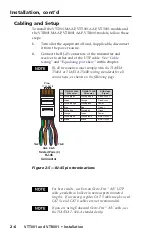 Предварительный просмотр 18 страницы Extron electronics Twisted Pair Receiver VTR001 User Manual