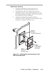 Предварительный просмотр 25 страницы Extron electronics Twisted Pair Receiver VTR001 User Manual