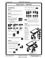 Preview for 3 page of Extron electronics USP 405 User Manual