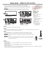 Extron electronics VersaTools MDA 5A RCA Setup Manual предпросмотр