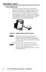 Preview for 6 page of Extron electronics Wall Mount Assembly Kit V-LockTM User Manual