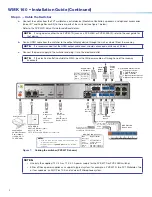 Предварительный просмотр 4 страницы Extron electronics WMK 160 Installation Manual