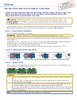 Extron electronics XPA U 1002 Setup Manual предпросмотр