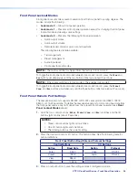 Preview for 42 page of Extron electronics XTP II CrossPoint 1600 User Manual