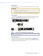 Предварительный просмотр 21 страницы Extron electronics XTP T USW 103 User Manual