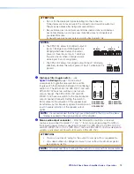 Предварительный просмотр 19 страницы Extron electronics XTRA FULL RACK XPA 2002-70V User Manual