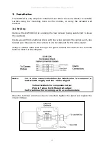 Предварительный просмотр 7 страницы extronics iCAM100 Installation And Operating Manual