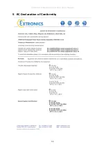 Предварительный просмотр 11 страницы extronics iCAM100 Installation And Operating Manual