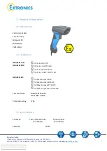 Preview for 7 page of extronics iSCAN101 Operating Instructions Manual