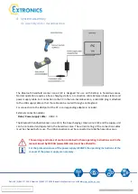 Preview for 9 page of extronics iSCAN2 2 Series Operating Instructions Manual