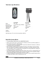 Preview for 3 page of exturn RC-11XE Installation & User Manual