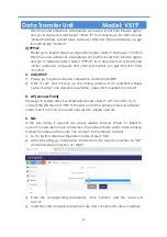 Preview for 10 page of EXVIST V519 User Manual