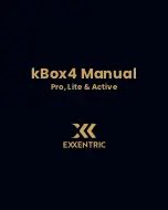 Предварительный просмотр 1 страницы Exxentric kBox4 Active Manual