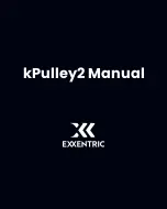 Exxentric kPulley2 Manual предпросмотр