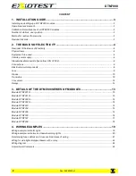 Preview for 2 page of EXXOTEST DTM7000 User Manual