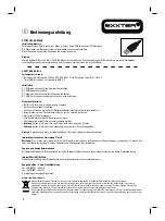 Preview for 3 page of Exxter 3in1 Notebook Kit 12.2 Operating Instruction