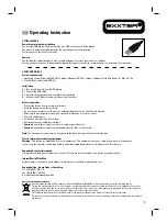 Preview for 4 page of Exxter 3in1 Notebook Kit 12.2 Operating Instruction