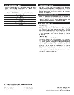 Preview for 2 page of Eye Hortilux CMH 315 Installation Instructions