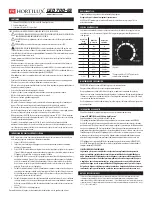 Preview for 3 page of Eye Hortilux LED 700-ES Quick Start Manual