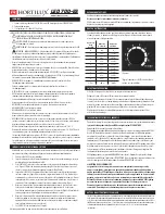 Preview for 4 page of Eye Hortilux LED 700-ES Quick Start Manual