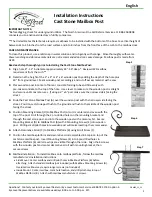 Предварительный просмотр 3 страницы Eye Level 50-PK40SSGS Installation Instructions