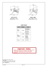 Предварительный просмотр 2 страницы Eye Lighting H373 Series Installation & Maintenance