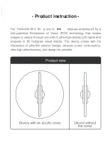 Предварительный просмотр 5 страницы EYE SYSTEMS HoloCircle 65 Instruction Manual