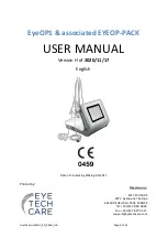 Предварительный просмотр 1 страницы EYE TECH CARE EyeOP1 User Manual