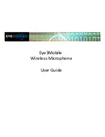 Eye3 Mobile E3d User Manual preview