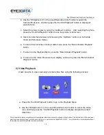 Preview for 10 page of Eye3 Mobile Eye3WitnessView User Manual