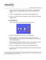 Preview for 11 page of Eye3 Mobile Eye3WitnessView User Manual