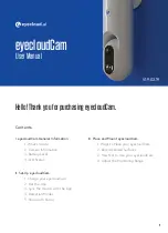 Предварительный просмотр 1 страницы eyecloud.ai eyecloudCam User Manual