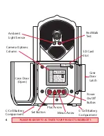 Предварительный просмотр 4 страницы Eyecon BlackWidow TV1012 User Manual