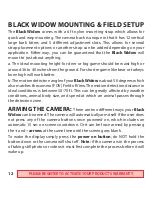 Предварительный просмотр 12 страницы Eyecon BlackWidow TV1012 User Manual