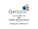 Eyedaptic EYE4 User Manual preview