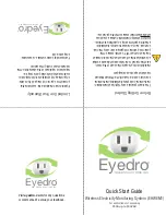 Eyedro EHWEM1 Quick Start Manual preview