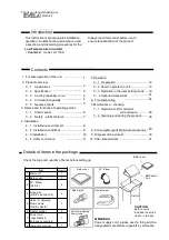 Предварительный просмотр 5 страницы EYELA A-1116A Instruction Manual