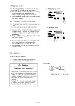 Предварительный просмотр 23 страницы EYELA A-1116A Instruction Manual