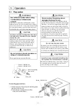 Предварительный просмотр 18 страницы EYELA CA-1330 Instruction Manual