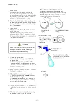 Предварительный просмотр 31 страницы EYELA FDS-1000 Instruction Manual