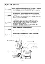 Preview for 4 page of EYELA N-1210 Series Instruction Manual